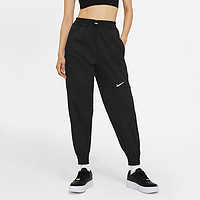 NIKE 耐克 Sportswear Swoosh 女子运动长裤 CZ8910-010 黑 M