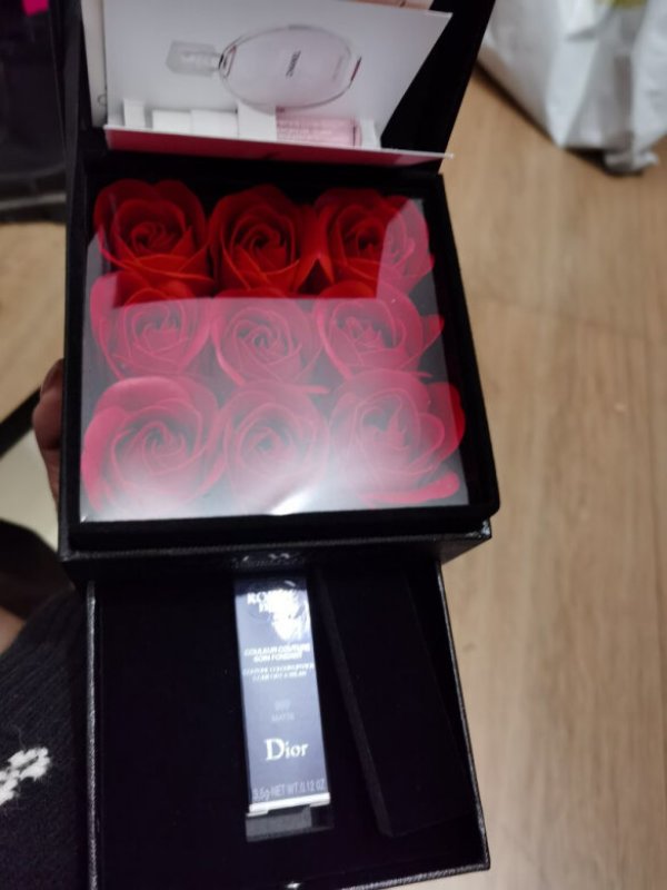 45元】999口红_dior 迪奥 烈艳蓝金唇膏 #999金属复古红 3.