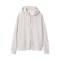 MUJI 无印良品 BBQ01A0S 女式拉链连帽衫