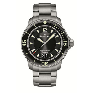 BLANCPAIN 宝珀 FIFTY FATHOMS GRANDE DATE系列 45毫米自动上链腕表 5050 12B30 98