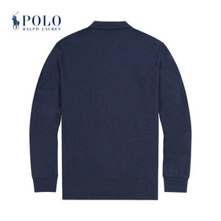 Ralph Lauren/拉夫劳伦男装 经典款定制修身棉质Polo衫RL12721 400-蓝色 M