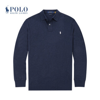 Ralph Lauren/拉夫劳伦男装 经典款定制修身棉质Polo衫RL12721 400-蓝色 M