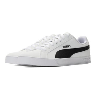 PUMA 彪马 男女同款 休闲鞋 SMASH VULC 运动鞋 359622 05白色37.5码