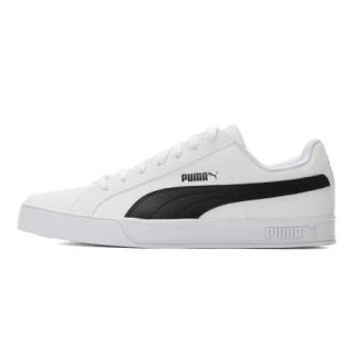 PUMA 彪马 男女同款 休闲鞋 SMASH VULC 运动鞋 359622 05白色37.5码