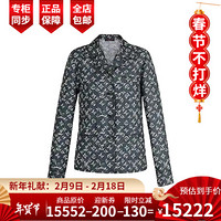 孔雀翎LV路易威登女装新款时尚MONOGRAM上衣休闲简约外套舒适百搭 1A63A2 38