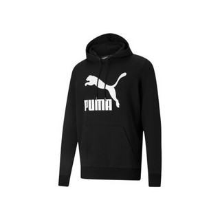 PUMA 彪马 Classics Logo Hoodie TR 针织卫衣