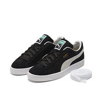 PUMA 彪马 男女同款 生活系列 Suede Classic XXI 休闲鞋 杨洋同款 374915 01 黑色-白 37 UK4