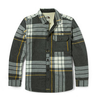 TheNorthFace北面长袖衬衫男户外舒适保暖上新|4NEP TZU/灰色 M