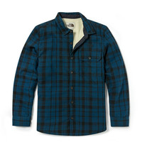 TheNorthFace北面长袖衬衫男户外舒适保暖上新|4NEP VZ3/蓝色 XL