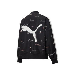 彪马 PUMA 女子 生活系列 Digit AOP Bomber Jacket WMN 梭织外套 531285 01 黑色 亚洲码 XL 170/92A