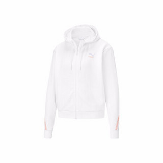 彪马 PUMA 女子 生活系列 ELEVATE FZ Hoodie Wns 针织外套 531077 02 白 欧洲码 XS 155/80A