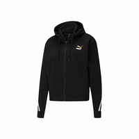 彪马 PUMA 女子 生活系列 ELEVATE FZ Hoodie Wns 针织外套 531077 01 黑色 欧洲码 S 160/84A