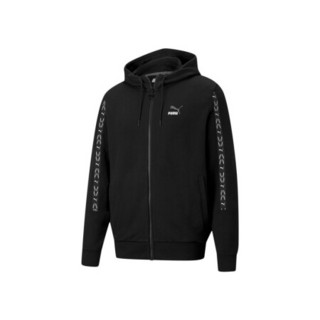 彪马 PUMA 男子 生活系列 ELEVATE FZ Hoodie 针织外套 531071 01 黑色 欧洲码 M 180/100A