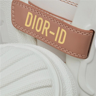 Dior 迪奥 DIOR-ID 女士低帮休闲鞋 KCK278BCR_S28W 白色/裸色 38.5