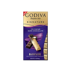 GODIVA  歌帝梵  可可黑巧克力  90g *5件