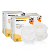 亲子值选：Medela 美德乐 一次防溢性乳垫 180片（经典款）