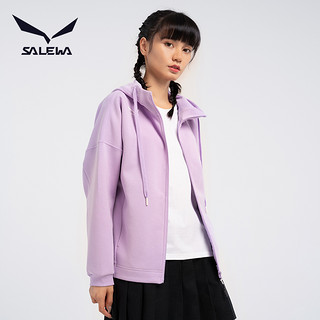 SALEWA 沙乐华 卫衣女情侣薄款开衫连帽外套秋冬女运动服上衣