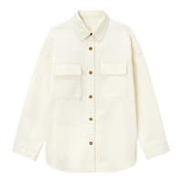 GU 极优 330883 女士长袖牛仔衬衫