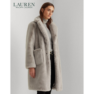 Lauren/拉夫劳伦女装 经典款三角凹口领外套RL60408 020-灰色 XS