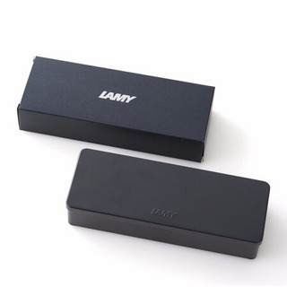 LAMY 凌美 钢笔 Safari狩猎系列 亮黑色 F尖 金属礼盒装