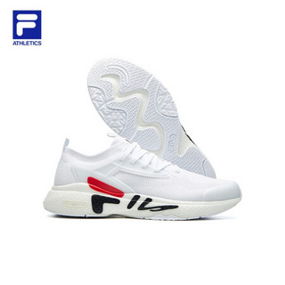 FILA ATHLETICS斐乐Mind 3s 男鞋健身鞋2021夏季入门级跑鞋 A12M122106F 斐乐白-WT 40.5