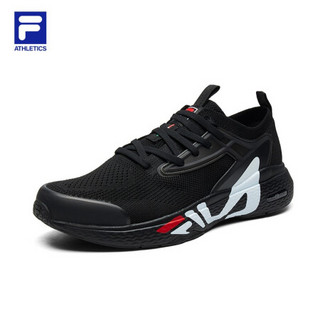 FILA ATHLETICS斐乐Mind 3s 男鞋健身鞋2021夏季入门级跑鞋 黑-BK 40.5