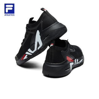 FILA ATHLETICS斐乐Mind 3s 男鞋健身鞋2021夏季入门级跑鞋 黑-BK 41