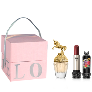 Anna Sui 安娜苏香水套装 Anna Sui 安娜苏香氛系列筑梦天马女士淡香水套装 香水edt5ml 繁花口红 F400安娜玫瑰 报价价格评测怎么样 什么值得买