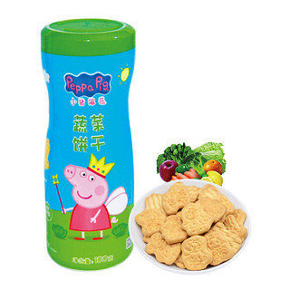 Peppa Pig 小猪佩奇 婴幼儿饼干 蔬菜味 100g