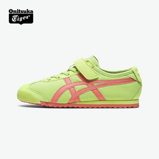 Onitsuka Tiger鬼塚虎童鞋经典中童休闲鞋 MEXICO 66 PS 1184A141 柠檬绿 33