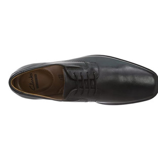 Clarks 其乐 Tilden Plain系列 男士德比鞋 黑色 42