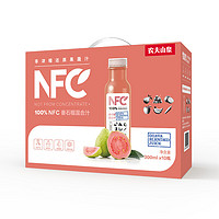 农夫山泉 NFC果汁饮料 100%NFC番石榴混合汁300ml*10瓶 礼