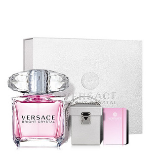 VERSACE 范思哲 晶钻系列 女士香水礼盒装 (晶钻香水EDT30ml+时尚包+手账本)