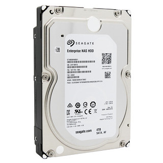 SEAGATE 希捷 Enterprise NAS系列 3.5英寸NAS硬盘 4TB 128MB(7200rpm、PMR)ST4000VN0001