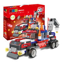 BLOKS 布鲁可积木 交通工具系列 百变清障卡车