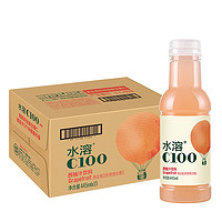 农夫山泉 水溶C100西柚味 复合果汁饮料445ml*15瓶 满足每日所需维生素C