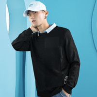 Semir 森马 14D079071021 男士假两件针织衫
