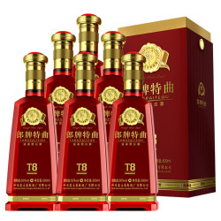 郎酒 郎牌特曲 50度 500mL 6瓶 T8 兼香型白酒 整箱装
