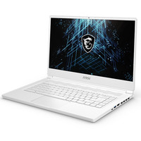 MSI 微星 Stealth 15M 11代酷睿版 15.6英寸 游戏本 白色 (酷睿i7-1185G7、RTX 2060Max-Q 6G、16GB、512GB SSD、1080P、144Hz)