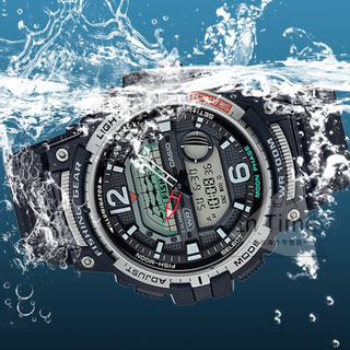 CASIO 卡西欧 Analogue指针 STANDARD-MAN系列 47.9毫米石英腕表 WSC-1250H-3A