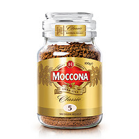 Moccona 摩可纳 5号 中度烘焙 冻干速溶黑咖啡 100g