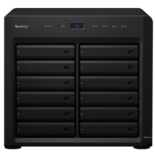 Synology 群晖 DS2419+ 12盘位NAS (C3538、4GB）