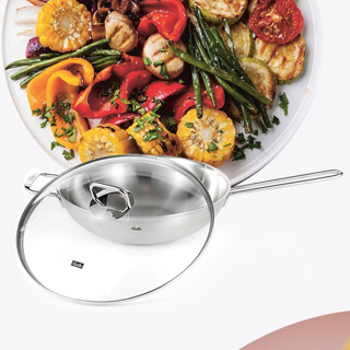 Fissler 菲仕乐 露希普乐系列 炒锅(32cm、无涂层、钢)