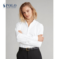 Ralph Lauren/拉夫劳伦女装 经典款棉质绒面衬衫RL20809 E86-白色 14