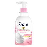 Dove 多芬 浓密沐浴泡泡 櫻花甜香 400ml（赠多芬沐浴泡泡补充装160ml）