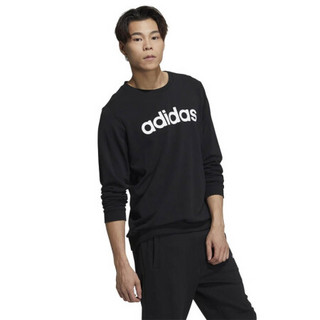 ADIDAS 阿迪达斯 NEO 男子 运动休闲系列 M CE SWEAT 运动 卫衣 GP4873 黑色  A/S码