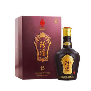 珍酒 珍藏15 酱香型白酒 53度500ml*6瓶 整箱装