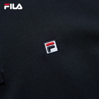 FILA（斐乐）官方连衣裙女子2021年夏季新款翻领长款休闲时尚运动长裙 F11W121310F 传奇蓝-NV 155/76A/XS