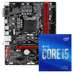 技嘉(GIGABYTE)B460M GAMING HD 主板+英特尔(Intel)i5-10400 酷睿六核 主板套装/CPU主板套装
