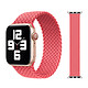 适用iwatch6一体尼龙单圈编织表带苹果Apple watch5/4/3/2/se腕带